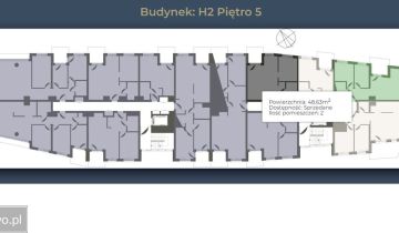 Mieszkanie 2-pokojowe Szczecin Centrum, ul. Leona Heyki