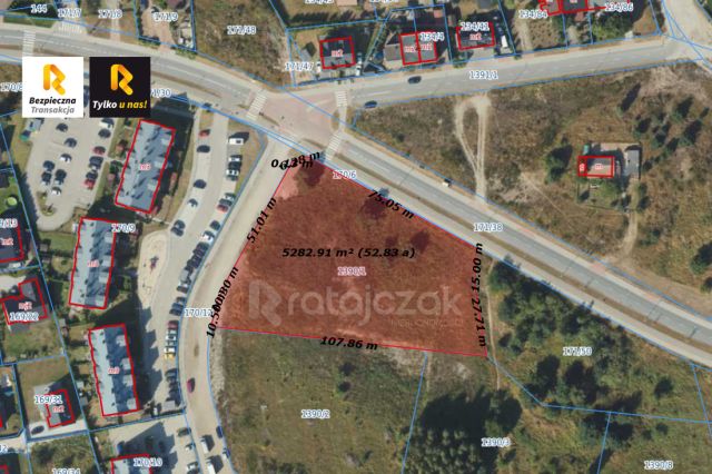 Działka inwestycyjna Reda, ul. Polna. Zdjęcie 1