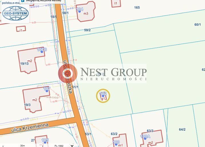 Działka Warszawa Białołęka, ul. Ostródzka. Zdjęcie 7