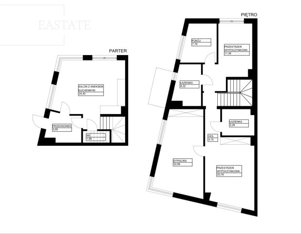 dom szeregowy, 4 pokoje Grodzisk Mazowiecki, ul. 3 Maja. Zdjęcie 15