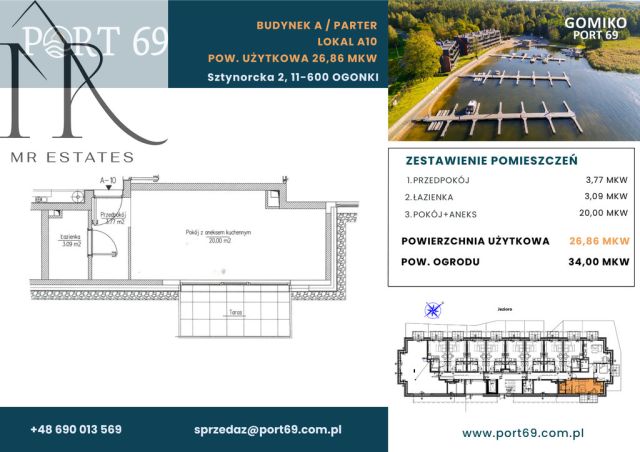 Mieszkanie 1-pokojowe Ogonki, ul. Sztynorcka. Zdjęcie 25