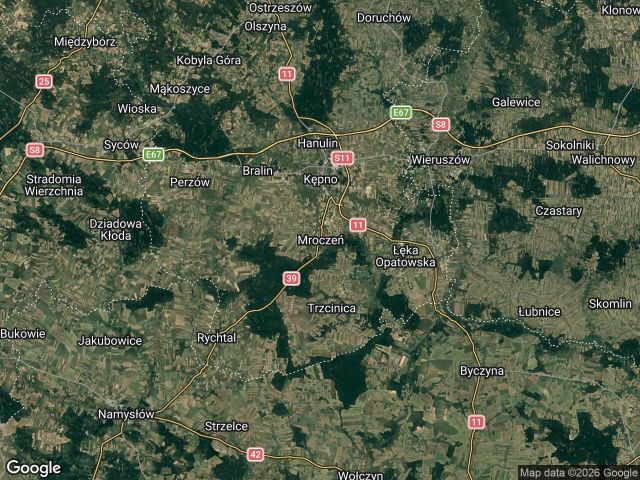 Działka inwestycyjna Mroczeń. Zdjęcie 1