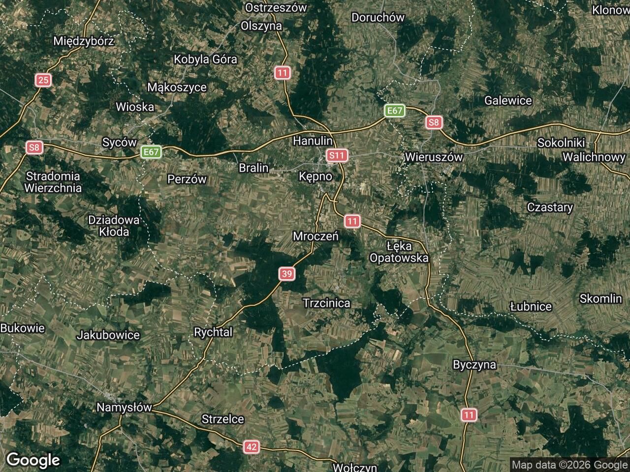 Działka inwestycyjna Mroczeń. Zdjęcie 1