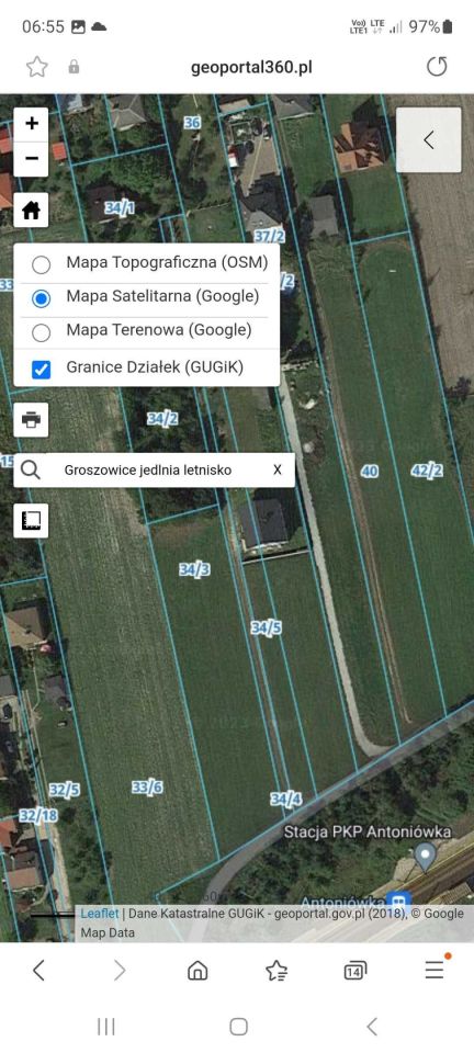 Działka budowlana Antoniówka. Zdjęcie 2