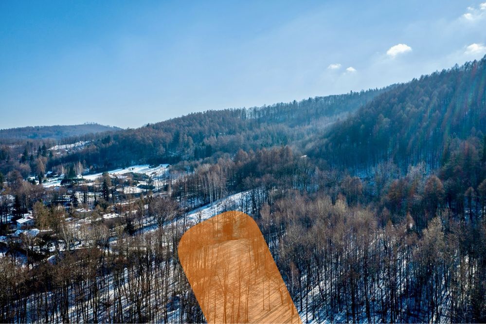 Działka budowlana Bielsko-Biała Kamienica, ul. Jazowa. Zdjęcie 6