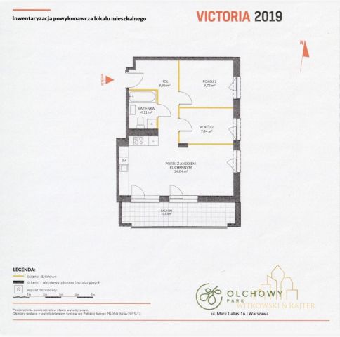 Mieszkanie 3-pokojowe Warszawa Białołęka, ul. Marii Callas. Zdjęcie 17