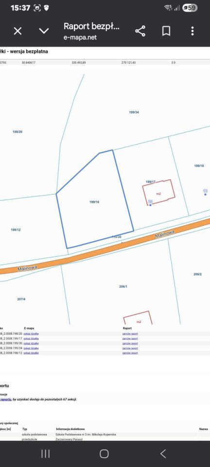 Działka budowlana Staniszów, ul. Malinowa. Zdjęcie 6