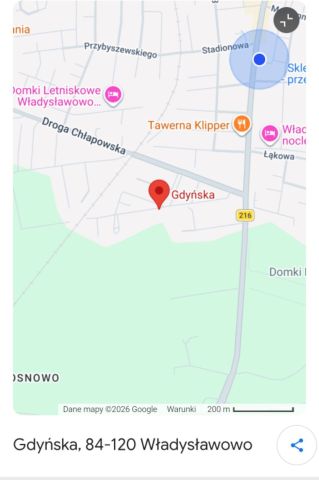 Działka rolna Władysławowo, ul. Gdyńska. Zdjęcie 1
