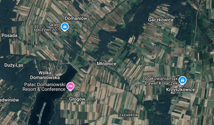 Działka budowlana Młódnice