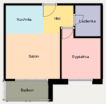 Mieszkanie 2-pokojowe Kraków Wola Justowska, ul. Piotra Borowego. Zdjęcie 16