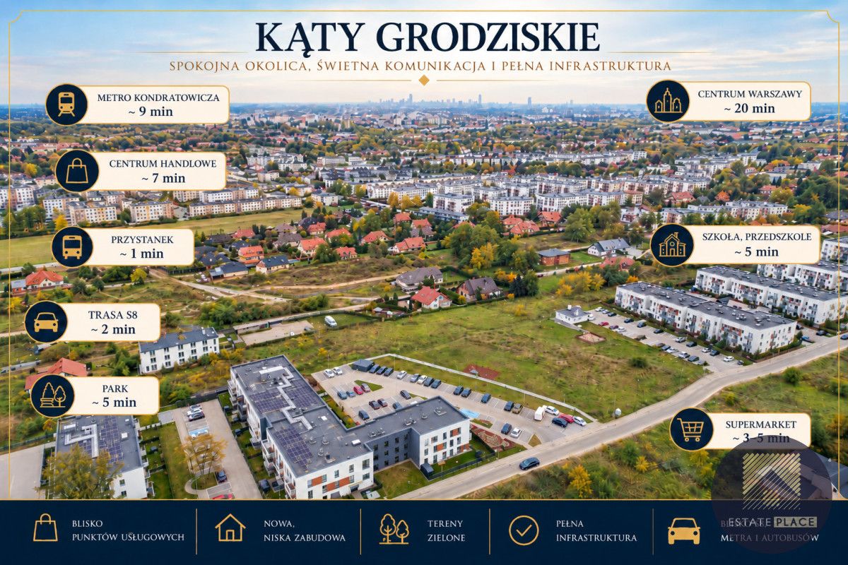 Mieszkanie 2-pokojowe Warszawa Białołęka, ul. Kąty Grodziskie. Zdjęcie 12