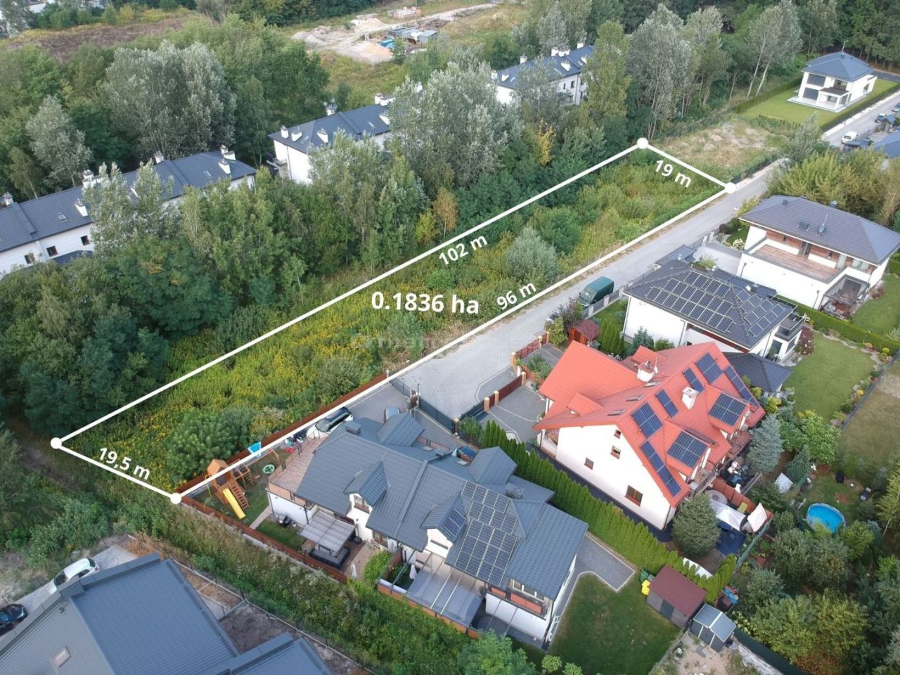 Działka budowlana Marki, ul. Wesoła. Zdjęcie 4