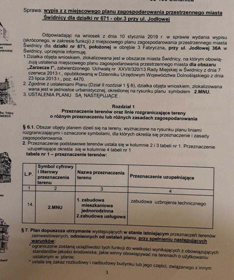 Działka inwestycyjna Świdnica Centrum. Zdjęcie 4