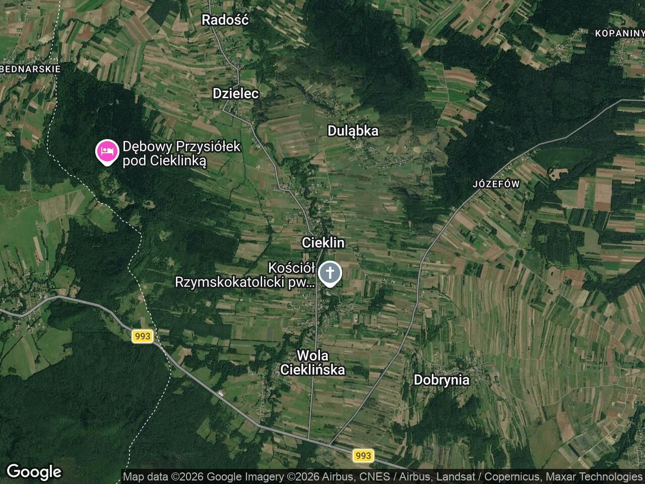 Działka budowlana Cieklin. Zdjęcie 1