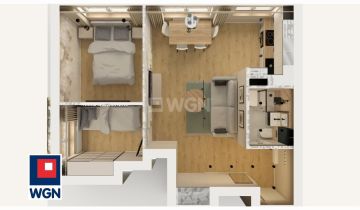 Mieszkanie 3-pokojowe Elbląg Centrum, ul. 12 Lutego