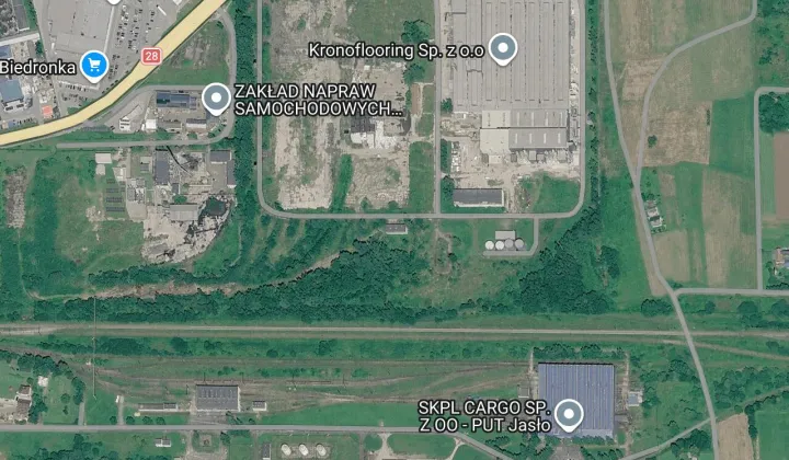 Działka inwestycyjna Jasło, ul. Marszałka Józefa Piłsudskiego