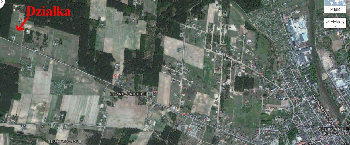 Działka budowlana Rożno-Parcele, ul. Konwaliowa. Zdjęcie 2