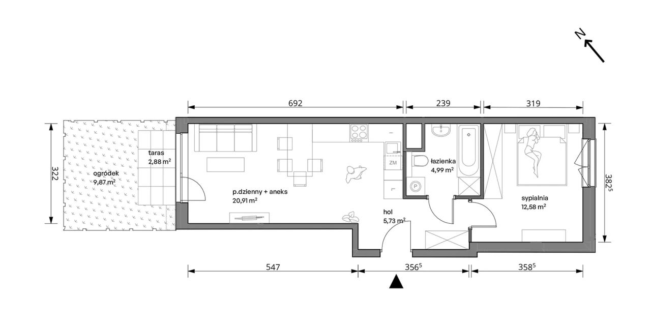 Mieszkanie 2-pokojowe Warszawa Włochy, ul. Trzcinowa. Zdjęcie 7