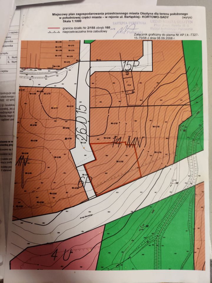 Działka rolno-budowlana Olsztyn Osiedle Generałów, ul. Perłowa. Zdjęcie 3