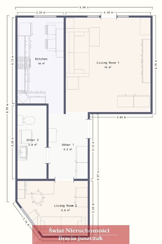 Mieszkanie 2-pokojowe Wrocław. Zdjęcie 21