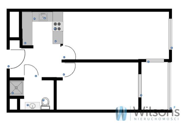 Mieszkanie 2-pokojowe Warszawa Wola, ul. Wolska. Zdjęcie 19