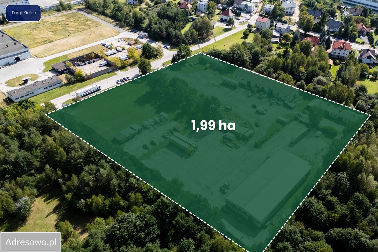 Działka inwestycyjna Kielce Niewachlów Pierwszy, ul. Bolesława Markowskiego. Zdjęcie 3