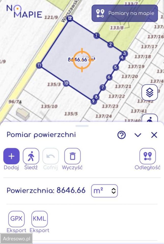 Działka budowlana Przypki, ul. Warszawska. Zdjęcie 6