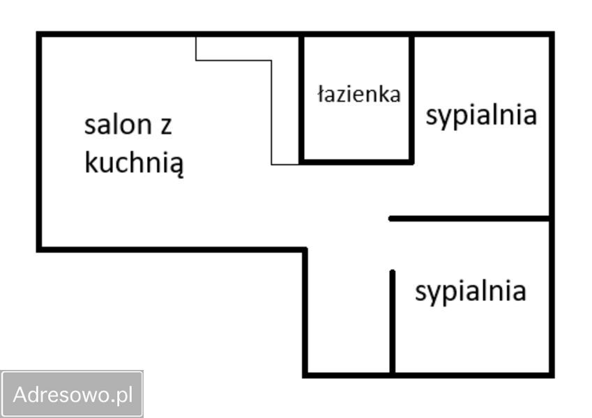 Mieszkanie 3-pokojowe Kraków Nowa Huta, os. Szkolne. Zdjęcie 7