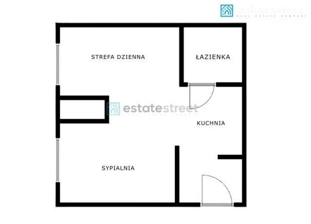 Mieszkanie 1-pokojowe Kraków Łobzów, ul. Iwona Odrowąża. Zdjęcie 15