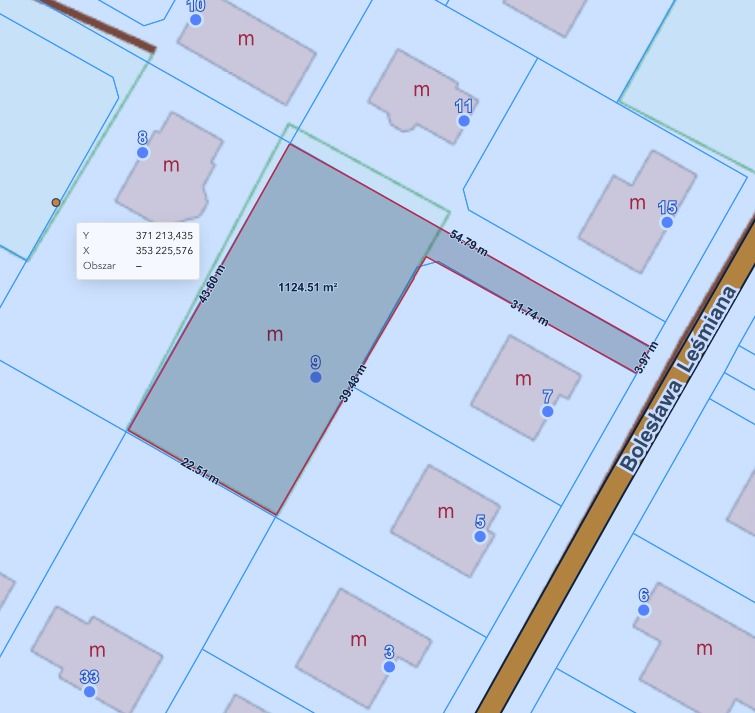 Działka budowlana Siechnice, ul. Bolesława Leśmiana. Zdjęcie 3