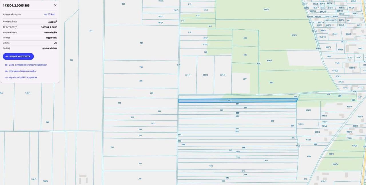 Działka leśna Krypy. Zdjęcie 5