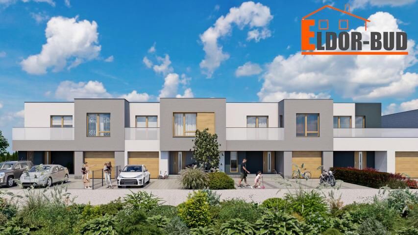 dom szeregowy, 4 pokoje Ostrołęka, ul. Stefana Żeromskiego. Zdjęcie 1