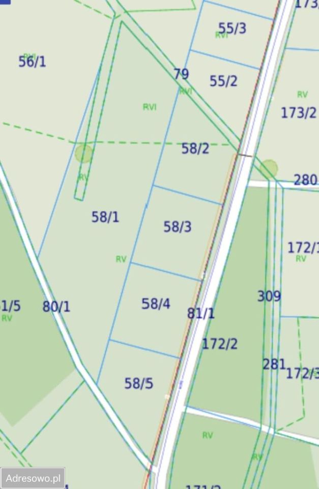 Działka budowlana Luboradów. Zdjęcie 2