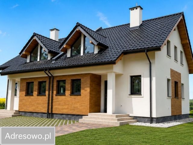 bliźniak, 4 pokoje Malin, ul. Miła. Zdjęcie 1