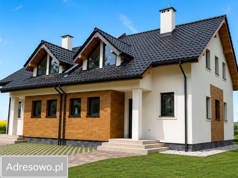 bliźniak, 4 pokoje Malin, ul. Miła. Zdjęcie 1