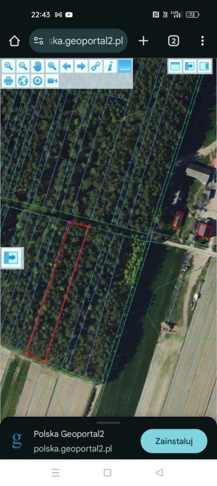 Działka leśna Karczów. Zdjęcie 2