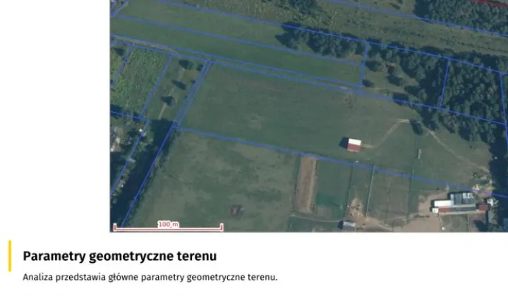 Działka inwestycyjna Komorowo