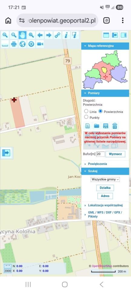 Działka rolno-budowlana Sycyna-Kolonia. Zdjęcie 3