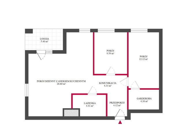 Mieszkanie 3-pokojowe Łódź Śródmieście, ul. Milionowa. Zdjęcie 18