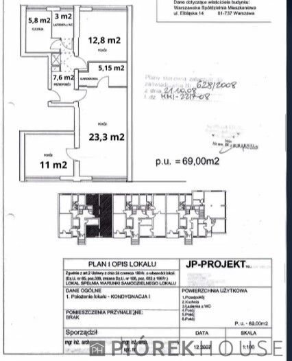 Mieszkanie 3-pokojowe Warszawa Żoliborz, ul. ks. Jerzego Popiełuszki. Zdjęcie 2