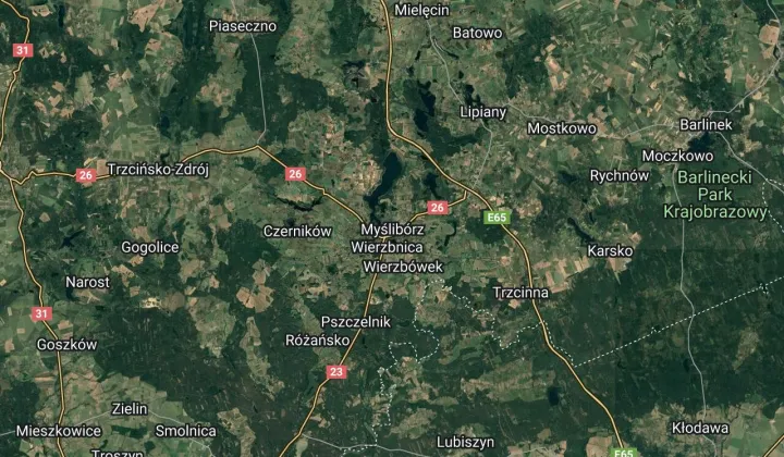 Mieszkanie 3-pokojowe Myślibórz