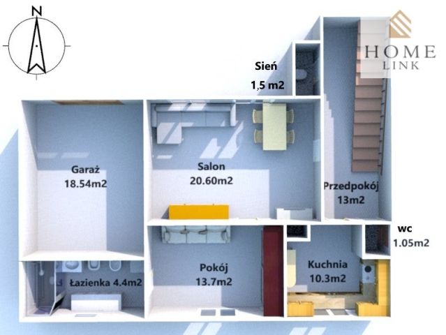 dom wolnostojący, 4 pokoje Olsztyn Dajtki, ul. Sielska. Zdjęcie 35