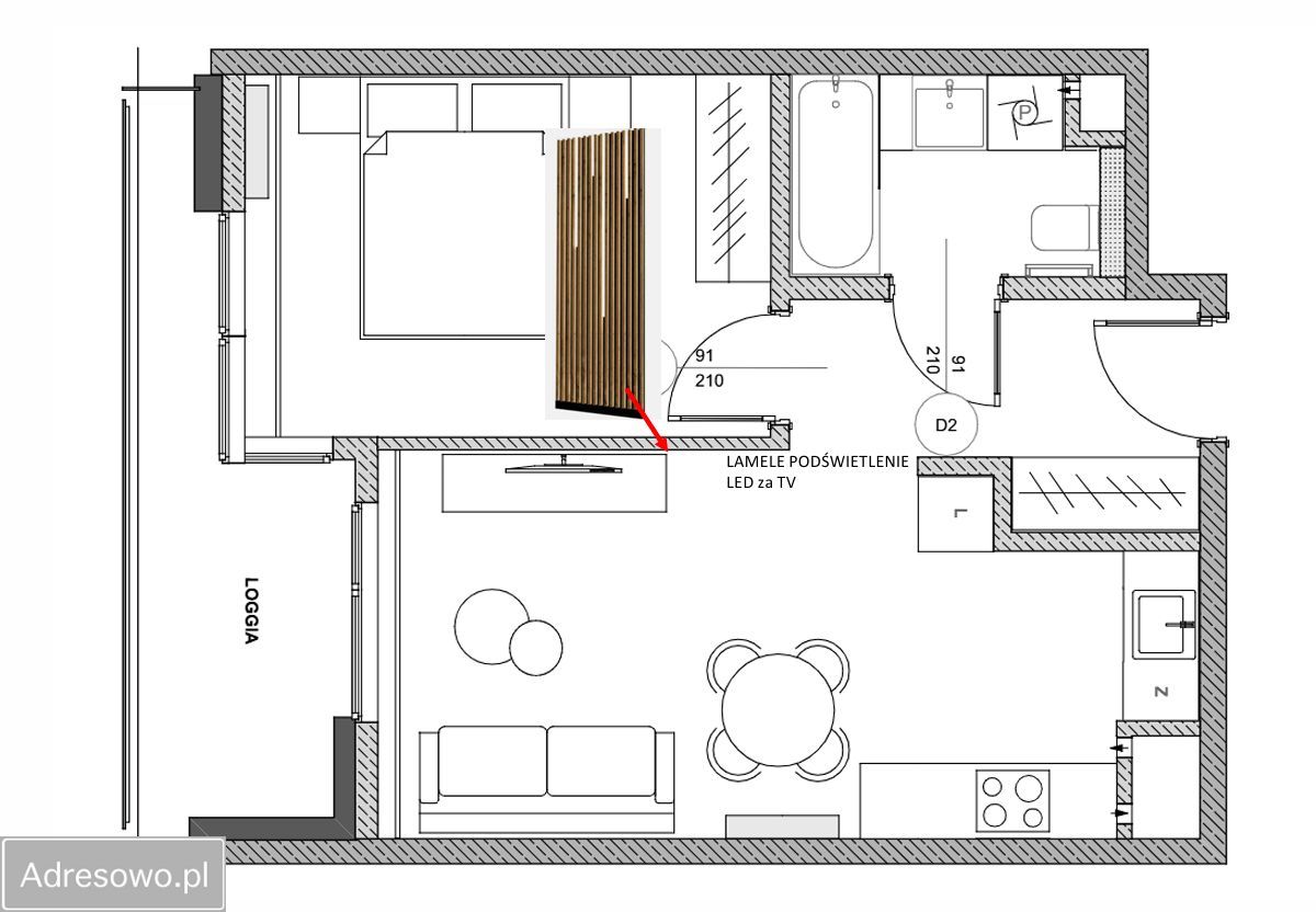 Mieszkanie 2-pokojowe Warszawa Praga-Północ, ul. Jagiellońska. Zdjęcie 16