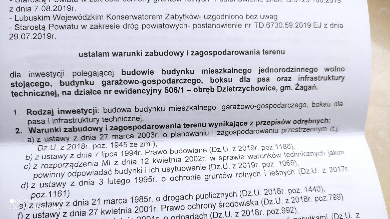 Działka budowlana Dzietrzychowice. Zdjęcie 2