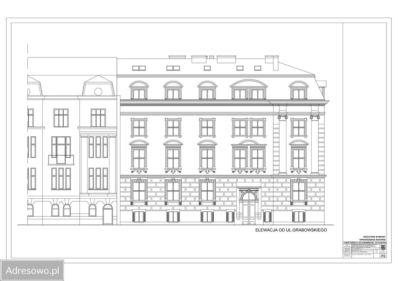 kamienica Kraków Śródmieście, ul. Ambrożego Grabowskiego. Zdjęcie 6