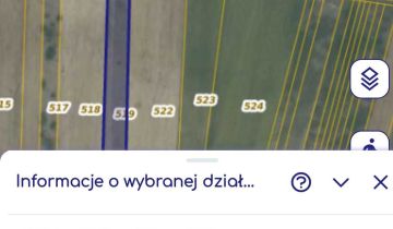 Działka rolno-budowlana Rdzuchów-Kolonia