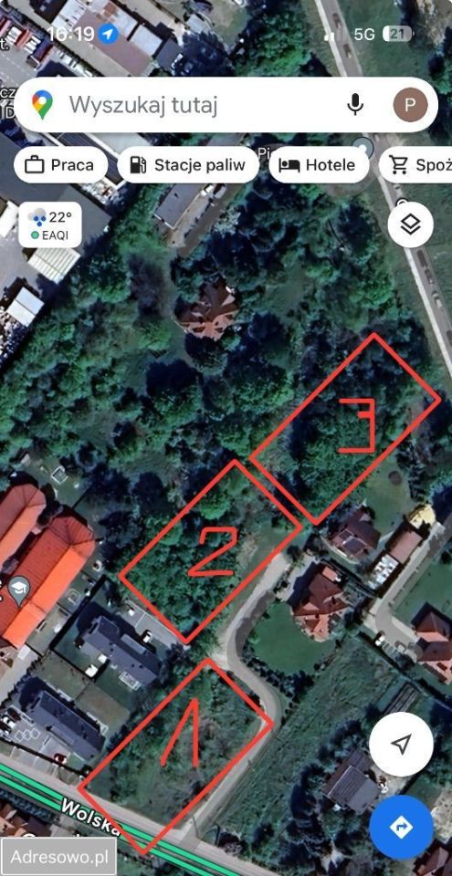 Działka budowlana Stanisławów Drugi, ul. Wolska. Zdjęcie 4