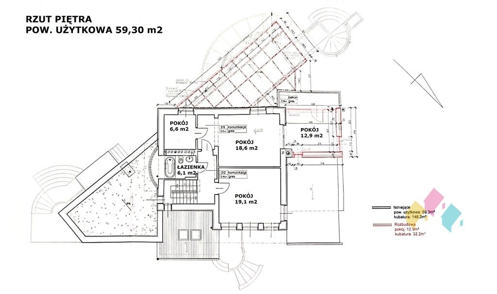 dom wolnostojący, 10 pokoi Olsztyn Dajtki, ul. Dożynkowa. Zdjęcie 19