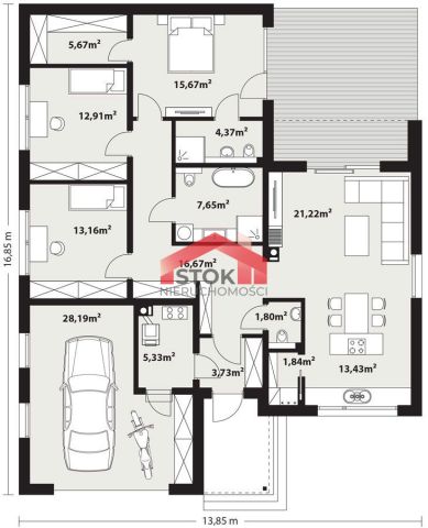 dom wolnostojący, 4 pokoje Ciasne. Zdjęcie 3