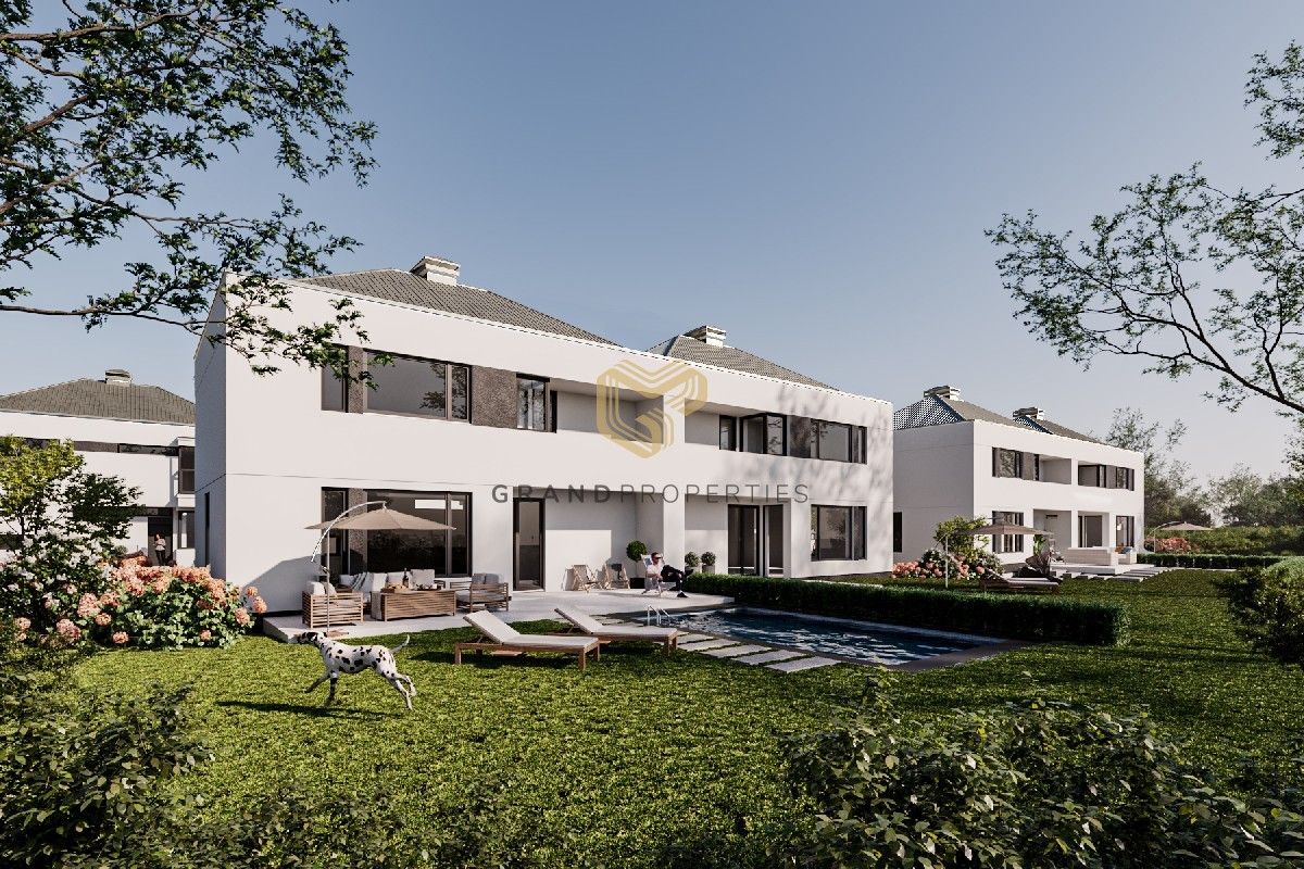 dom szeregowy, 7 pokoi Warszawa Wilanów